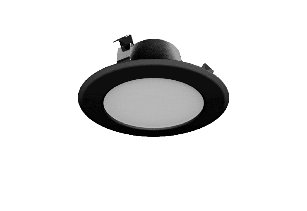4″ Retrofit Downlight Black