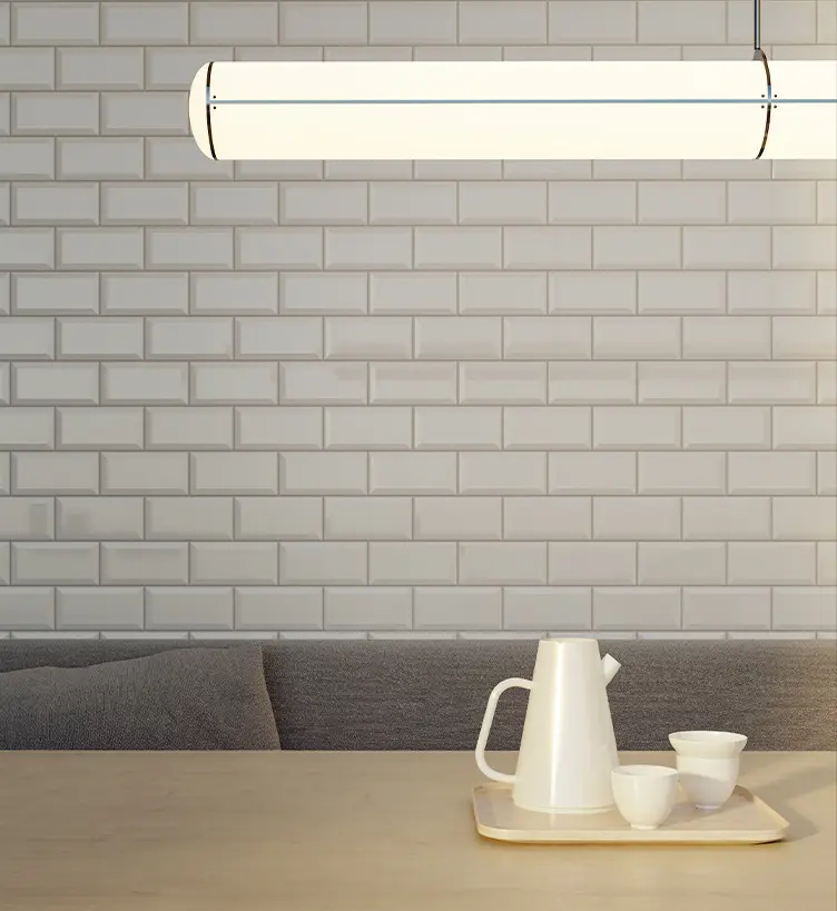 Soho, Canvas White, Beveled Glossy