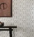 Vintage Grey Picket Matte Glazed Porcelain Mosaic
