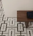 Soho Dawn Blend Chain Matte Glazed Porcelain Mosaic