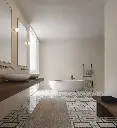 Soho Dawn Blend Chain Matte Glazed Porcelain Mosaic