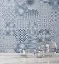 Tapestri, Denim Blend Hexagon