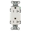 Hubbell Canada Inc. | Straight Blade Duplex Tamper-Resistant Self Grounding Receptacle 20A