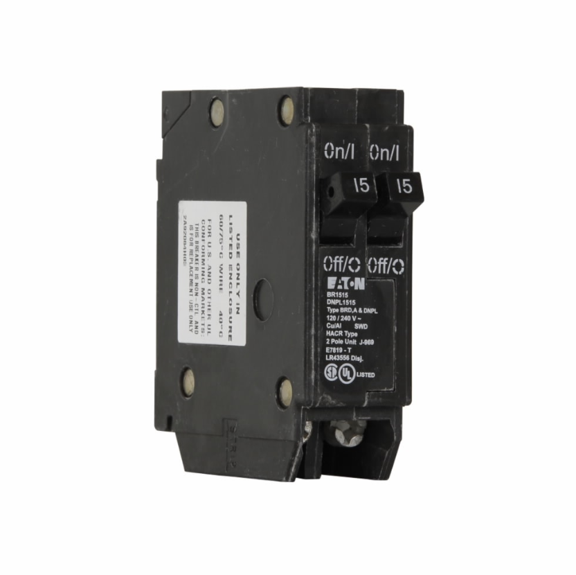 EATON Feeder Plug-in Circuit Breaker 1 Pole 15A