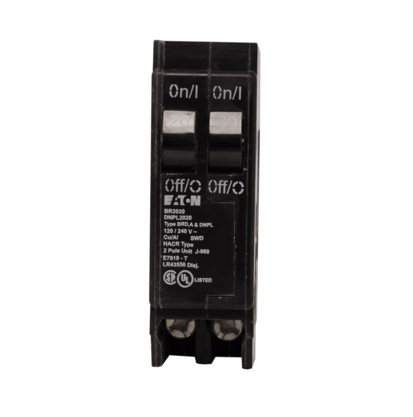 EATON Feeder Plug-in Circuit Breaker 1 Pole 20A