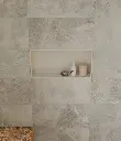 Marmiline Mist Polished Engineered Stone Niche Back Panel & Sill