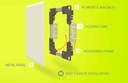 Adjustable Magnetic FlexiSnap Access Door - Pack of 4