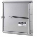 Fire-Rated Insulated Access Door with Flange - Stainless Steel