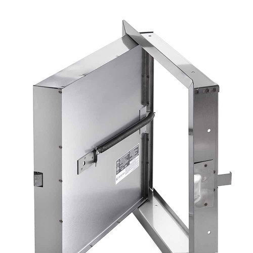 Fire-Rated Insulated Access Door with Flange - Stainless Steel