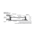Fire-Rated Insulated Access Door with Flange - Stainless Steel