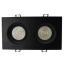 3.5″ 2 HEADS Regressed Gimbal 5Way CCT Adjustable