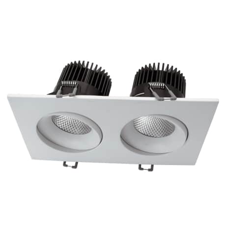 3.5″ 2 HEADS Regressed Gimbal 5Way CCT Adjustable