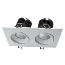 3.5″ 2 HEADS Regressed Gimbal 5Way CCT Adjustable