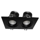 3.5″ 2 HEADS Regressed Gimbal 5Way CCT Adjustable