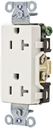 Hubbell Canada Inc. | Straight Blade Duplex Tamper-Resistant Self-Grounding Receptacle 20A