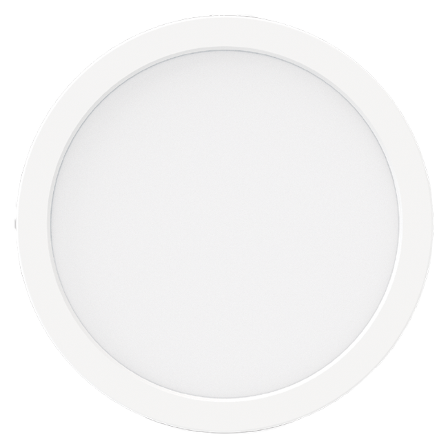 [SA-LV-0144-WH, SA-VO-FMS8W18-R-120-5CCT/WH] 9" Slim Flush Mount Round LED Light | 5CCT (White)