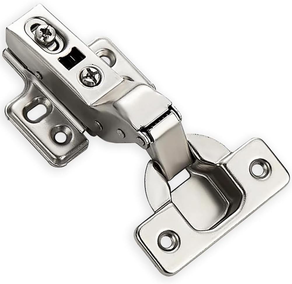 Soft close hinge with 3D butterfly plate -105 degree Clip