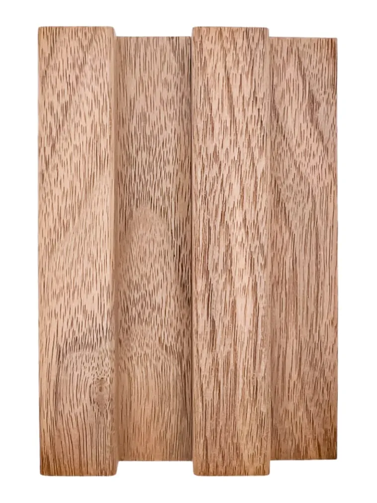 White oak veneer tambour | Wall Panel