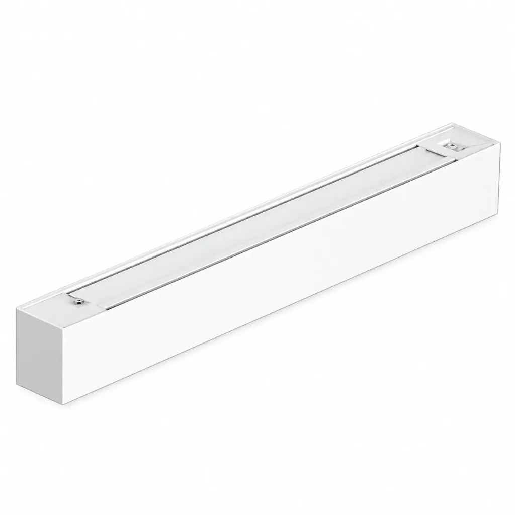 2ft Architectural Linear Fixture – 4CCT & Watt Adjustable