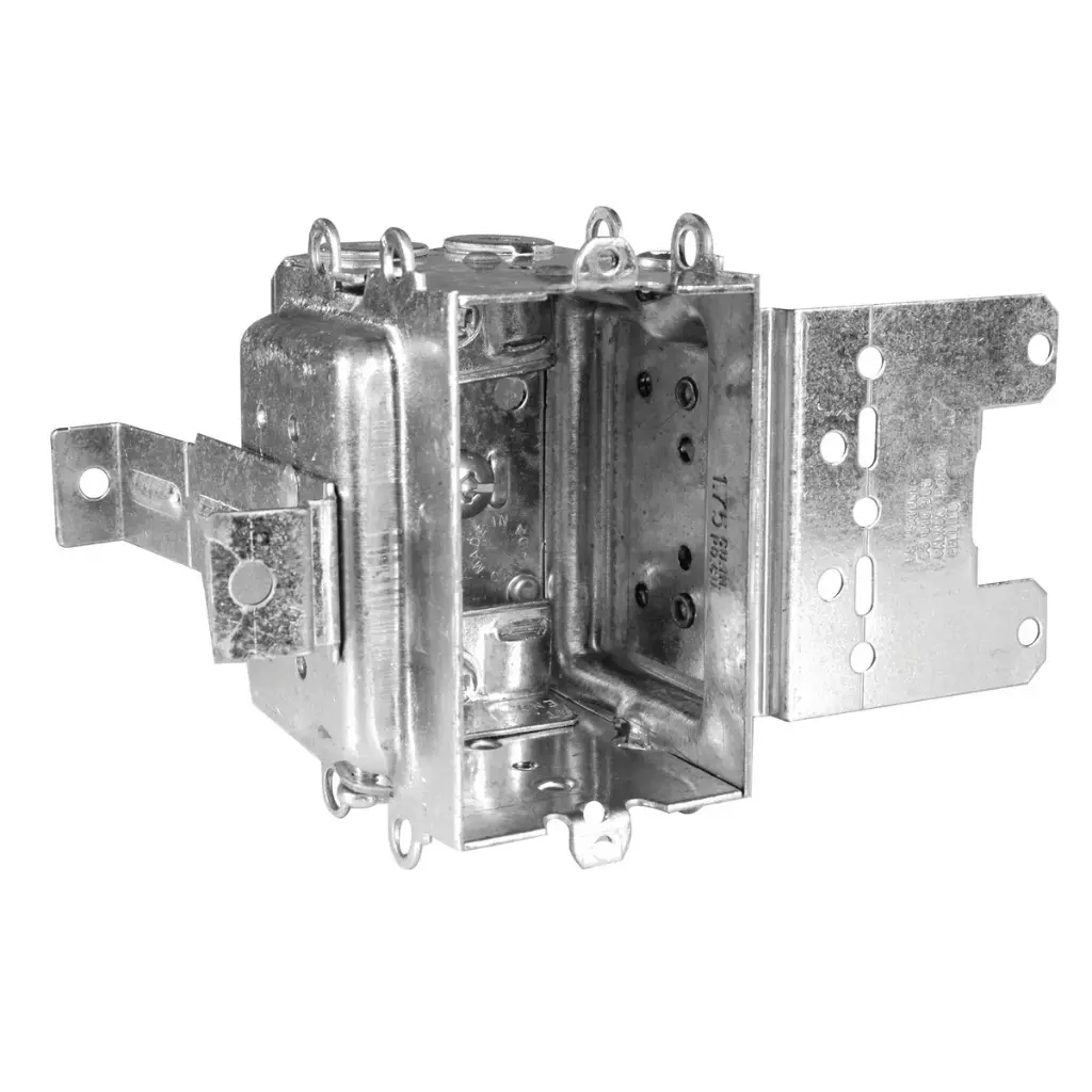 [SA-3104MSBU] Gangable Steel Stud Device Box, 2.5" Deep