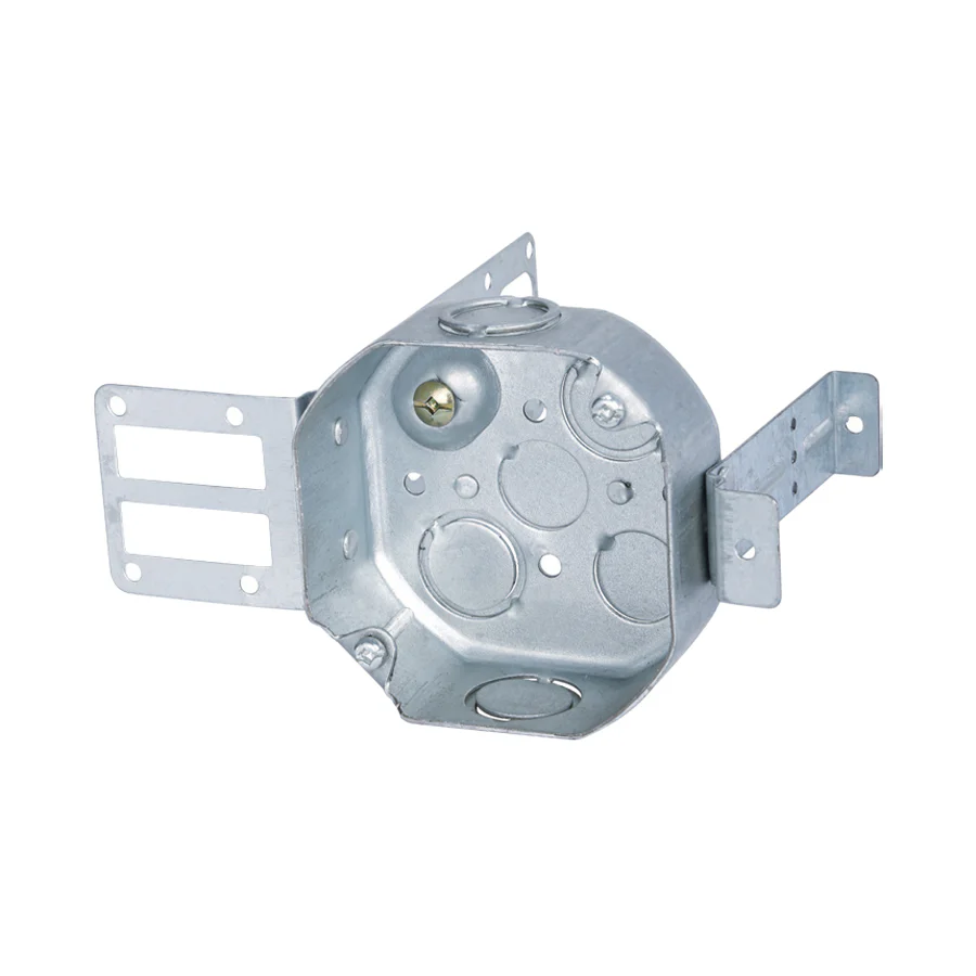 OCTAGON Steel Stud boxes - Wraparound Bracket