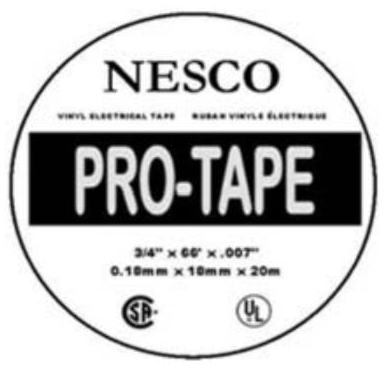 Nesco 866 Series Electrical Tape