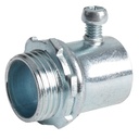 3/4" EMT Steel Connector 