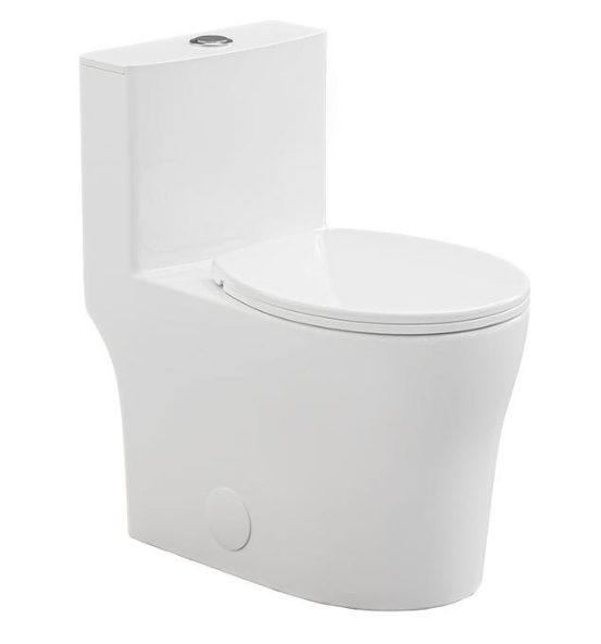 [SA-P-006] One-Piece Toilet With Round Bowl and Dual Flush 