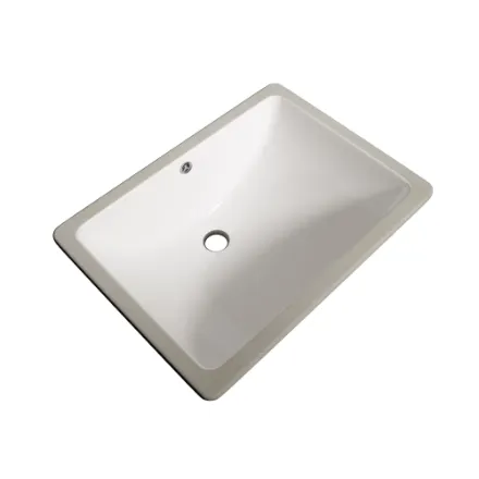 Undermount  Rectangular Ceramic Washbasin