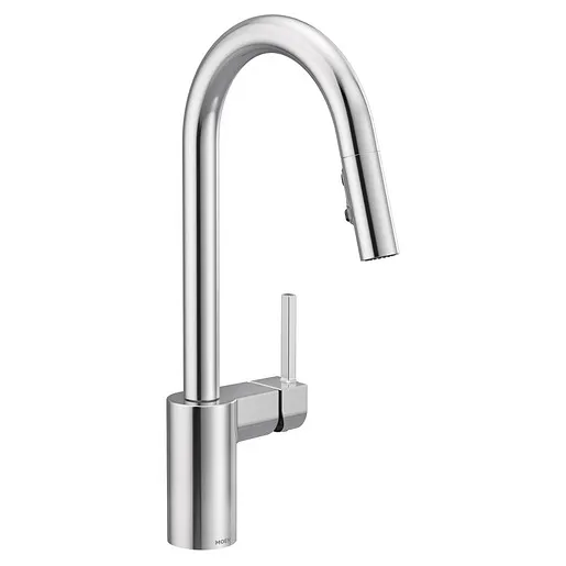 Align Chrome One-Handle High Arc Pulldown Kitchen Faucet