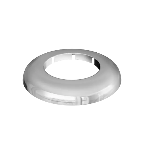 1/2 in. Plastic CTS Split Escutcheon | Polished Chrome