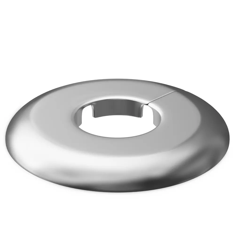 1-1/2 in. Plastic IPS Plastic Split Escutcheon