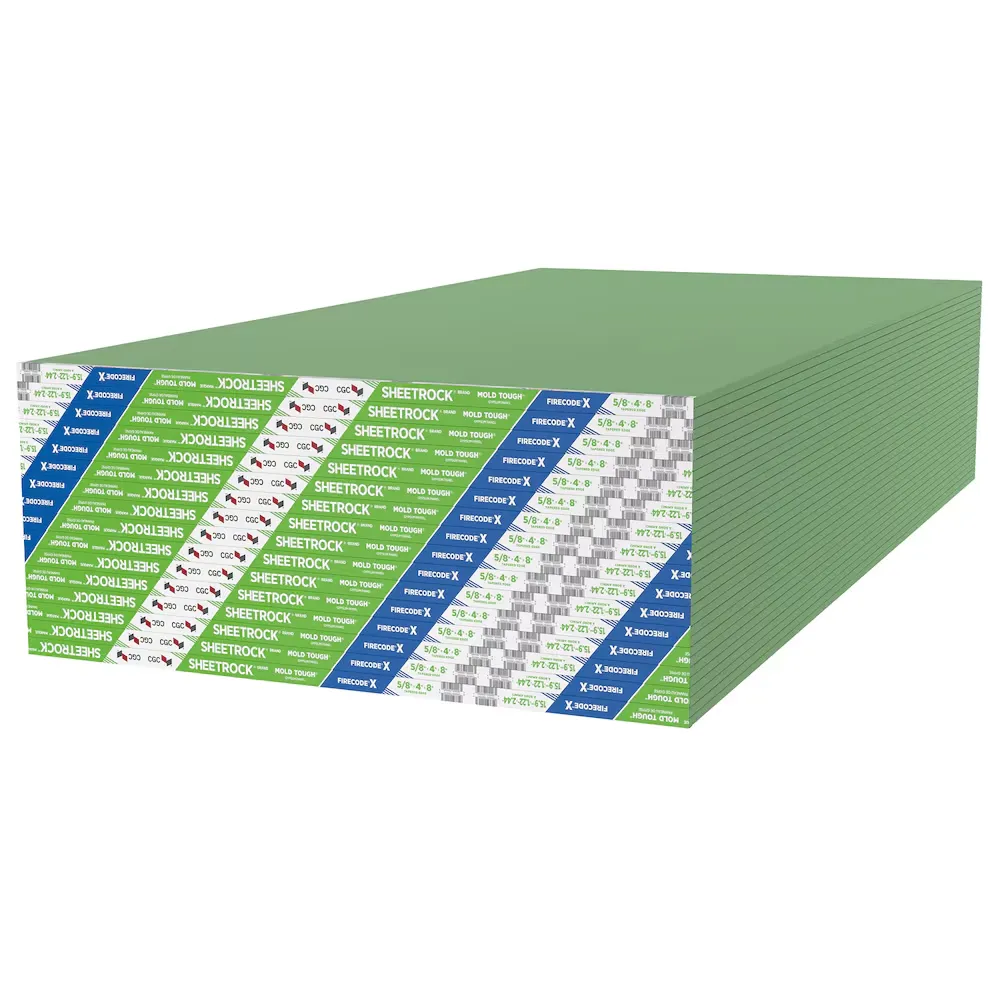 CGC Sheetrock 5/8"x4x8 Mold Tough FIRECODE Type X