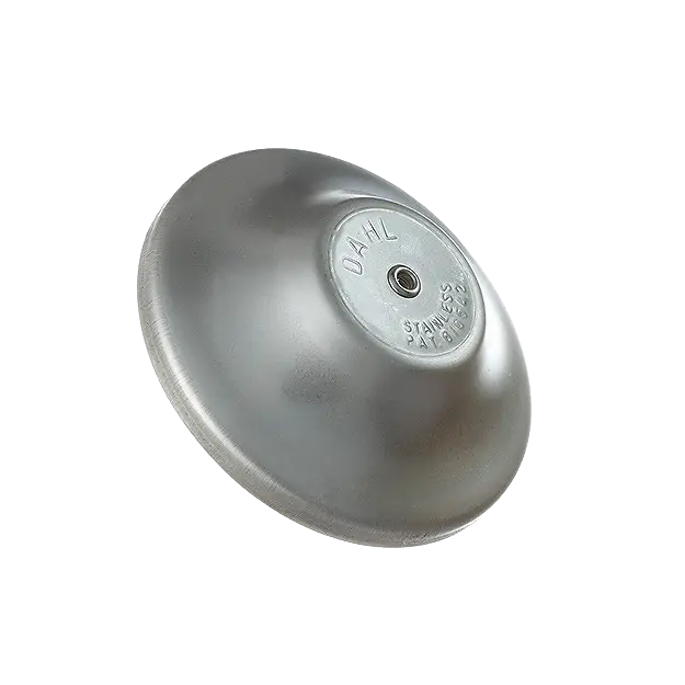 Dahl | Partition Stop Deep Plate 2.5", Plates 9921, Bell Caps