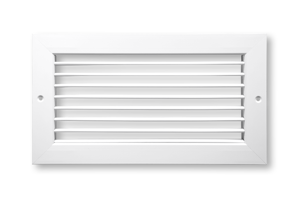 [DARH-S] Return Air Grille w/ 0° Deflection (White)
