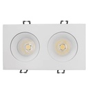 3.5″ 2 HEADS Regressed Gimbal 5Way CCT Adjustable