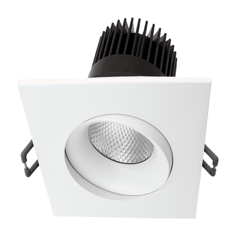 3.5″ Square Regressed Gimbal – 5Way CCT Adjustable