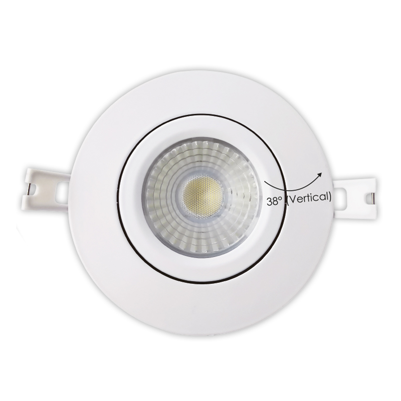 [SA-LV-0031] 4″ Gimbal Slim /Air Tight Round Panel LED