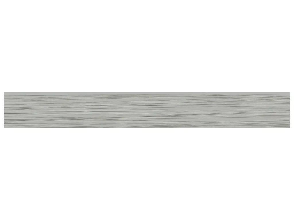 [4502-0264-1] Anatolia | Zera Annex, Color Body Porcelain (Silver, 3 x 24 in / 7.1 x 60 cm Bullnose)