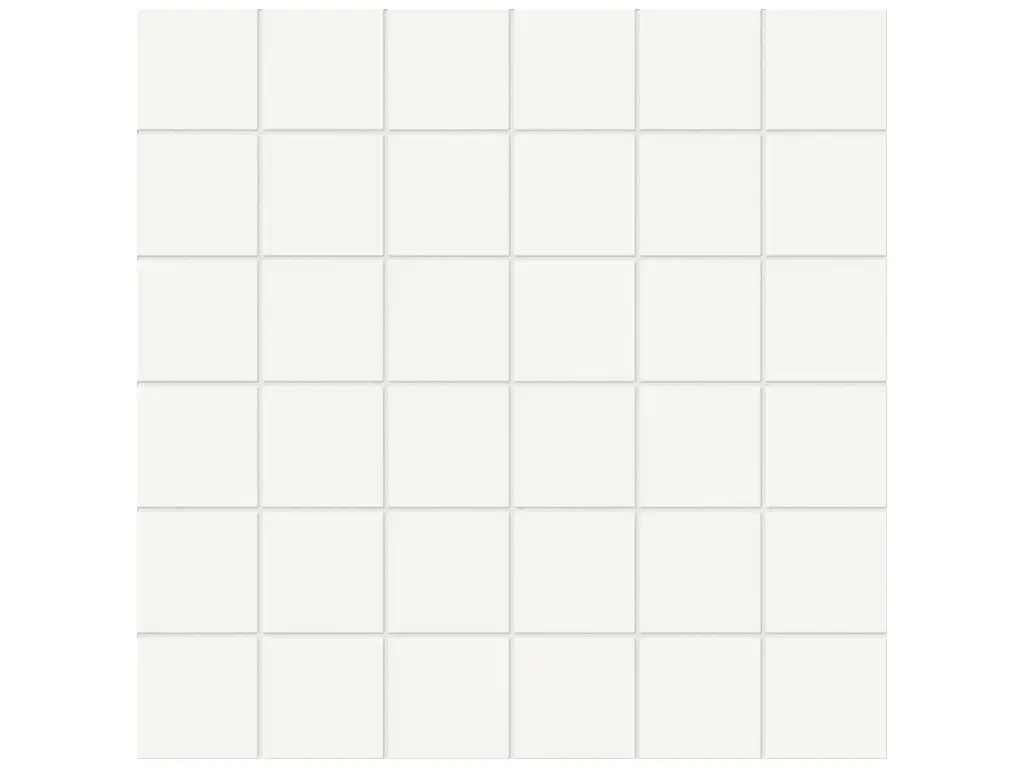[4501-0274-1] Anatolia | Soho, Glazed Porcelain | Mosaic (Canvas White, 2 x 2 in / 5 x 5 cm Matte Porcelain Mosaic)