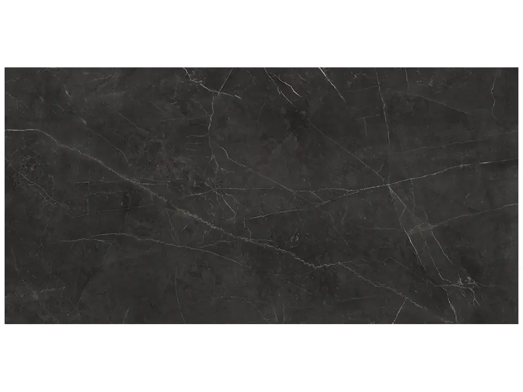[4500-0827-0] Anatolia | Glazed Porcelain| Wall & Floor Tiles | Polished & Honed | La Marca  (Nero Venato, 24 x 48 in / 60 x 120 cm Polished Rectified Tile)