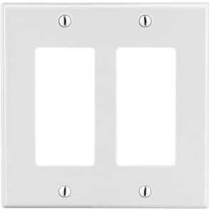 [SA-ED-0006-CWDPJ262WSPL] Arrow Hart | Decorator Wallplate 2-Gang