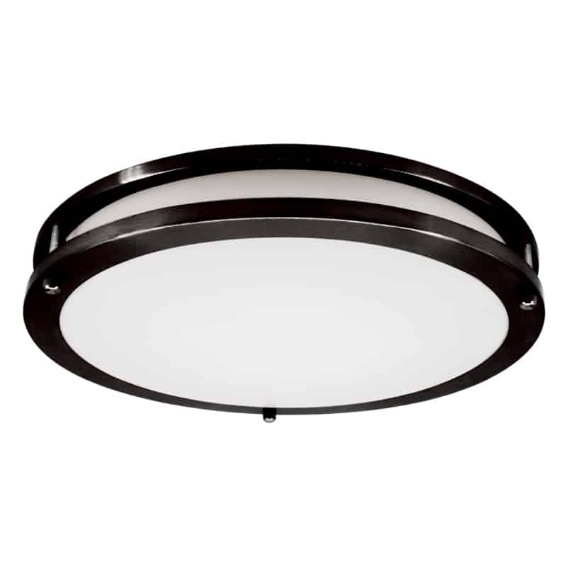 [SA-LV-0011-BK] 15″ Slim Flush Mount – 3Way CCT 2Ring (Black)
