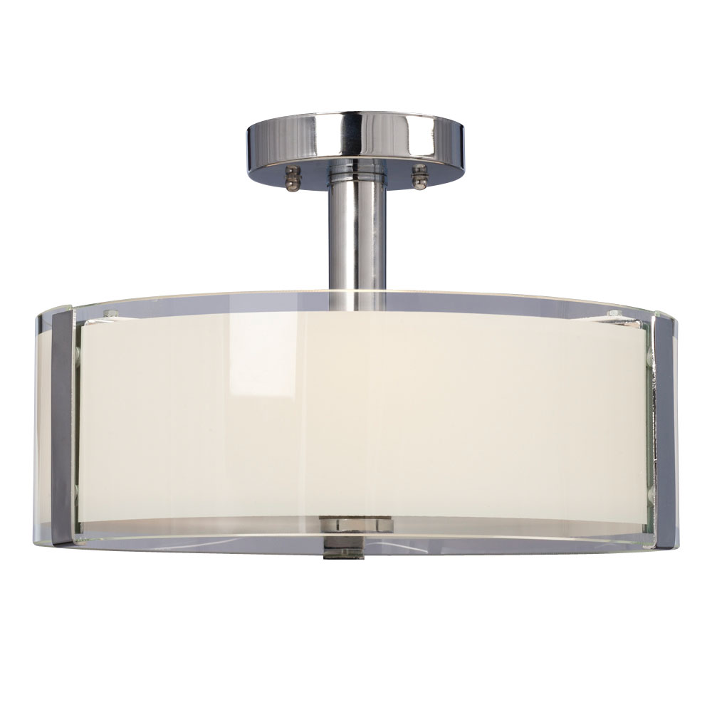 Nora Collection | 24W LED Semi-flush Mount