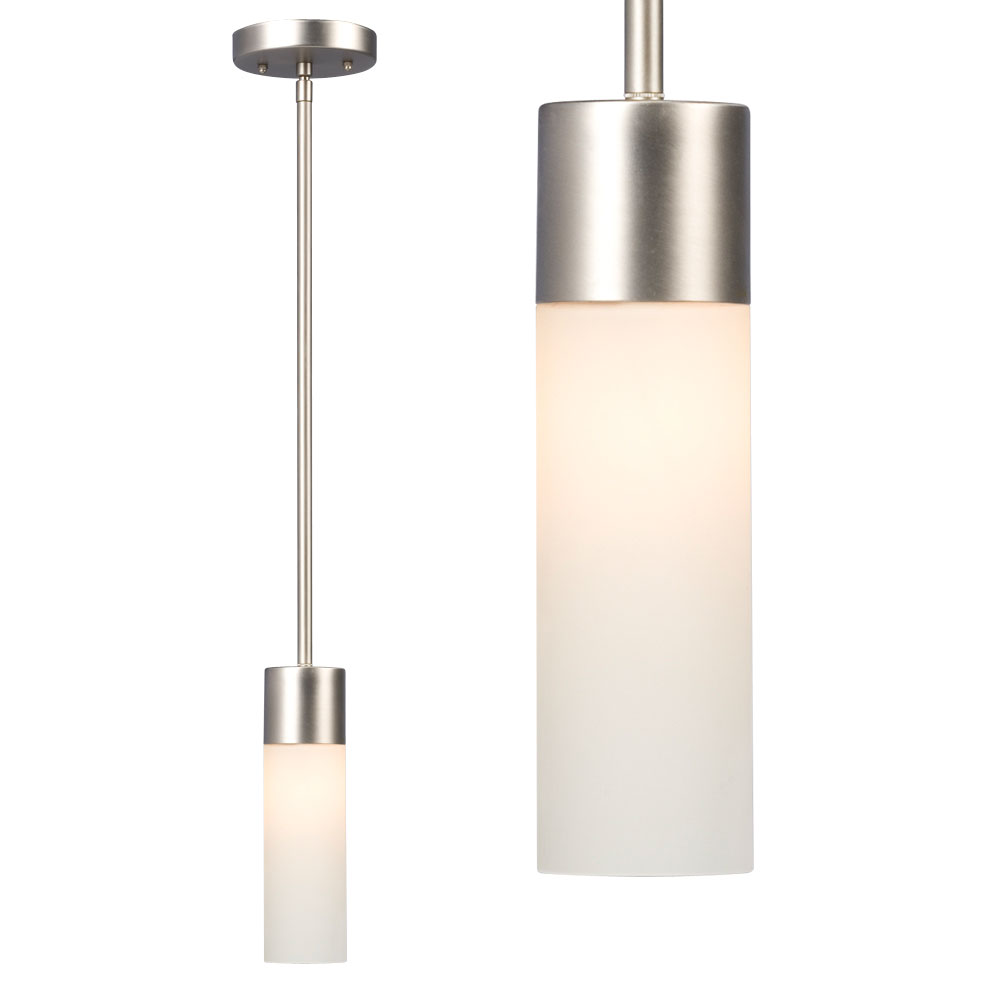 [SA-LG-0072-944024BN/WH] Hadley Collection | Mini Pendant  (Brushed Nickel)