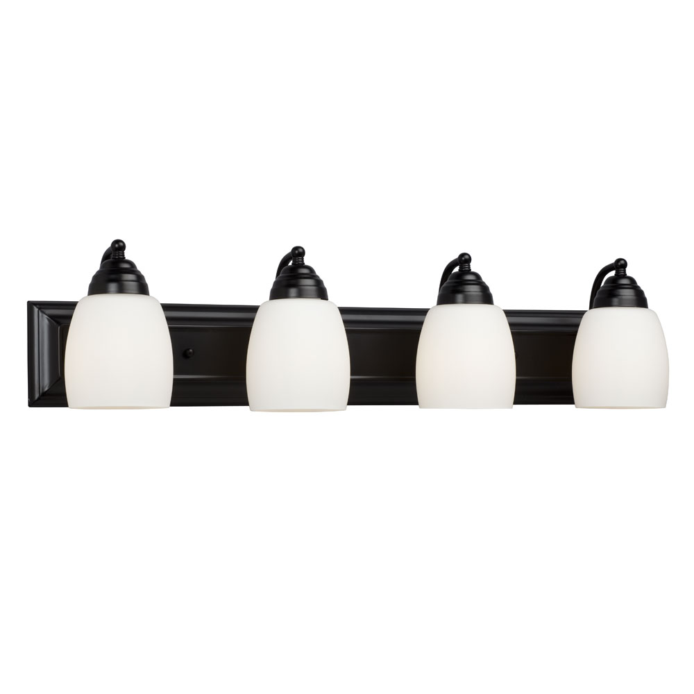 [SA-LG-0066-724134BK] Barclay Collection | 4-Light Vanity (Black)