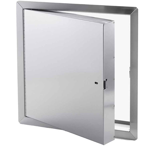 [BAC-PFI-SS-12-12]  Fire-Rated Insulated Access Door with Flange - Stainless Steel (12" x 12")