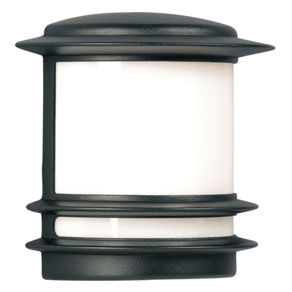 [L312730BK012A1] LED Outdoor Cast Aluminum Wall Fixture (Black)
