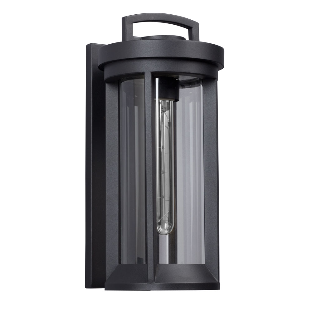 [SA-LG-0051-324980BK] Outdoor Wall Lantern (7”W x 15.5”H x 8”E)