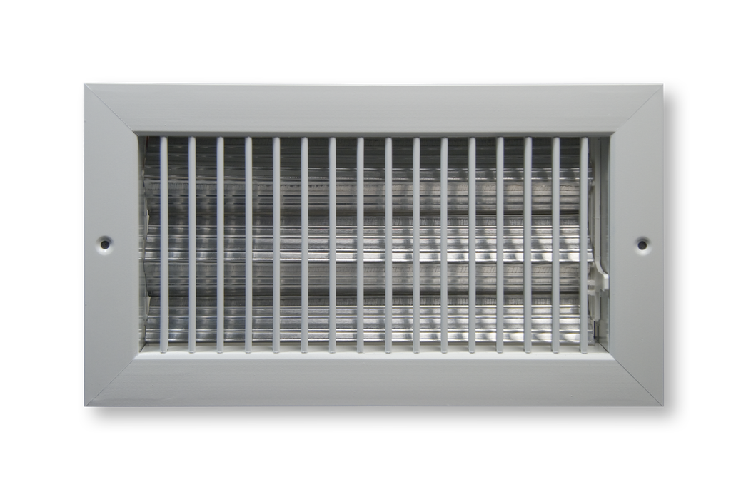 [DAVD] Single Deflection Supply Register - Vertical Blade - OBD (White)